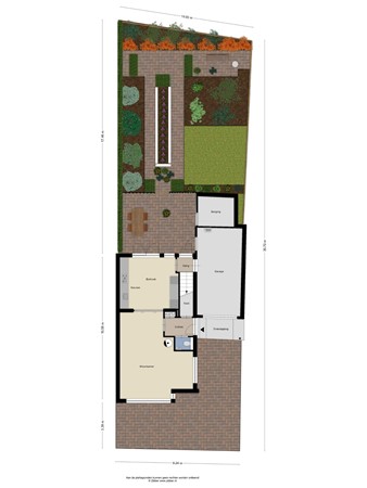 Floorplan - Newtonplein 17, 5283 JH Boxtel
